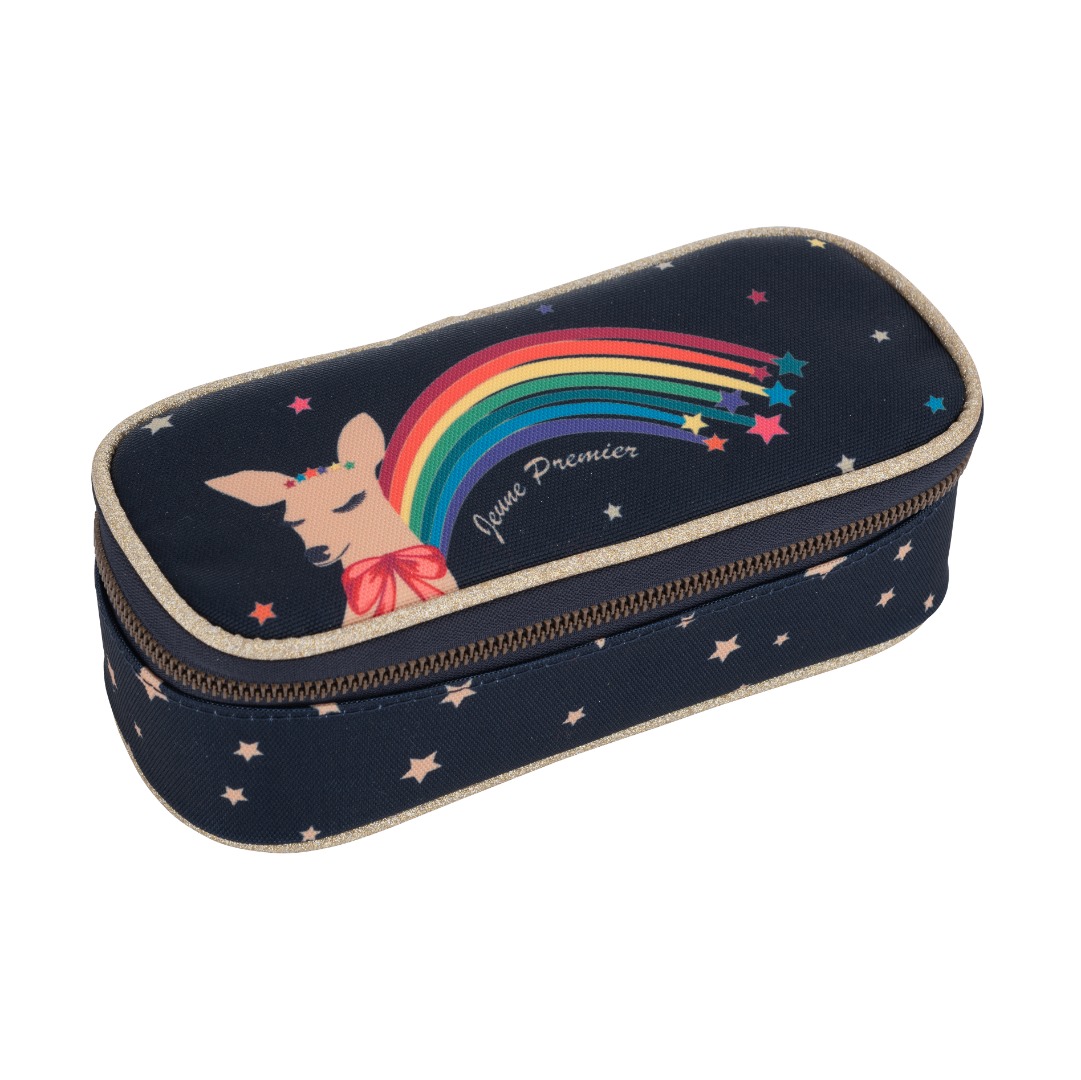 pencil box rainbow deer